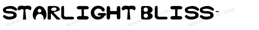 Starlight Bliss字体转换